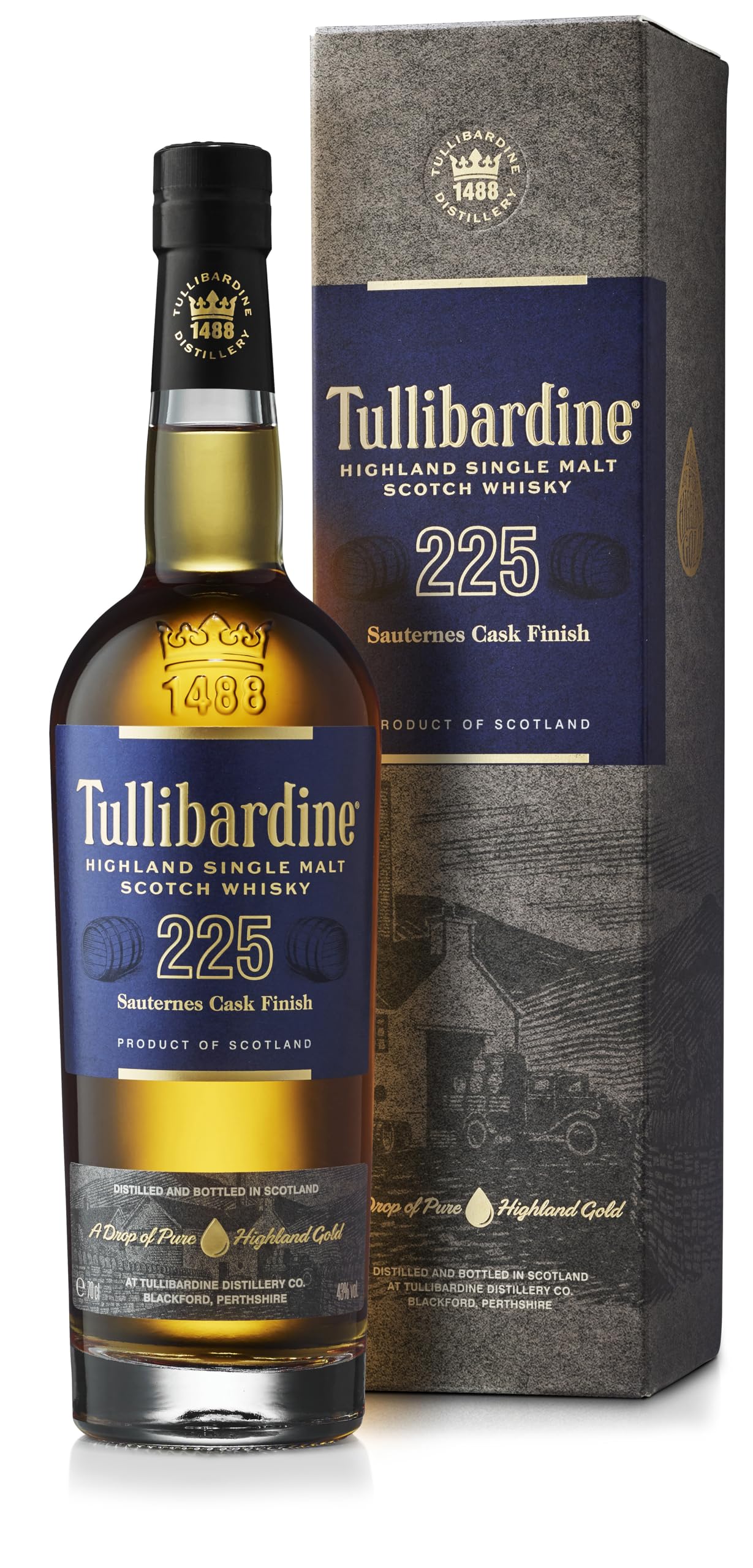 Tullibardine 225 Sauternes Finish Highland Single Malt Scotch Whisky 4 — Piscosaveur
