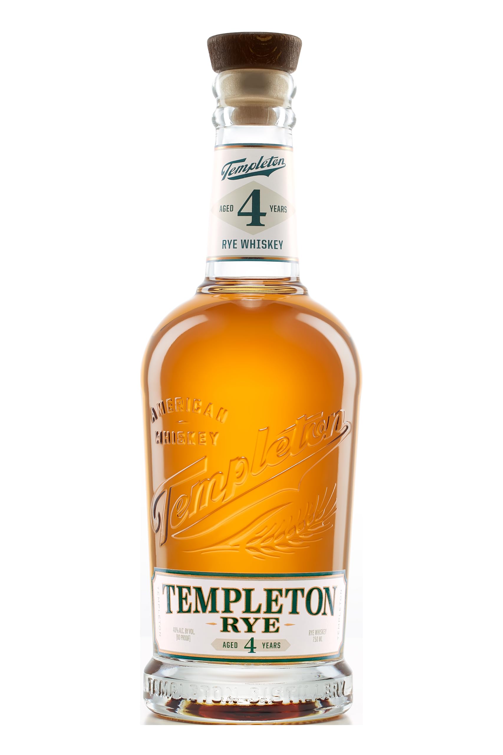 Templeton Rye 4 Years Old Straight Whiskey 40% Vol. 0,7l — Piscosaveur