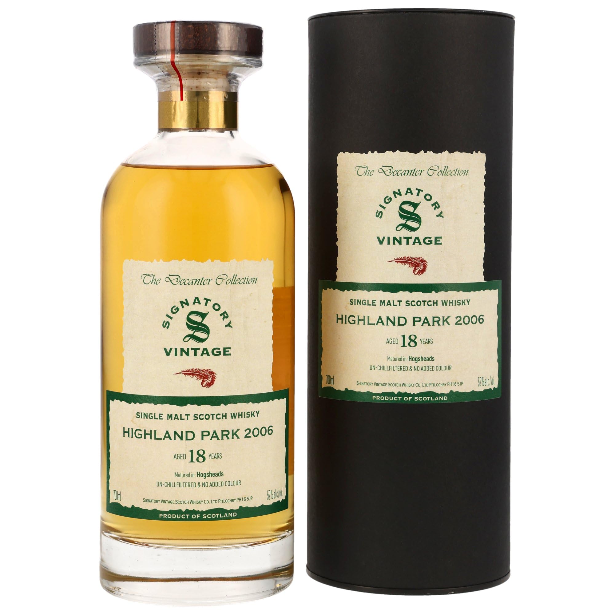 Signatory Vintage 18 Years Old HIGHLAND PARK The Decanter Collection 2 — Piscosaveur