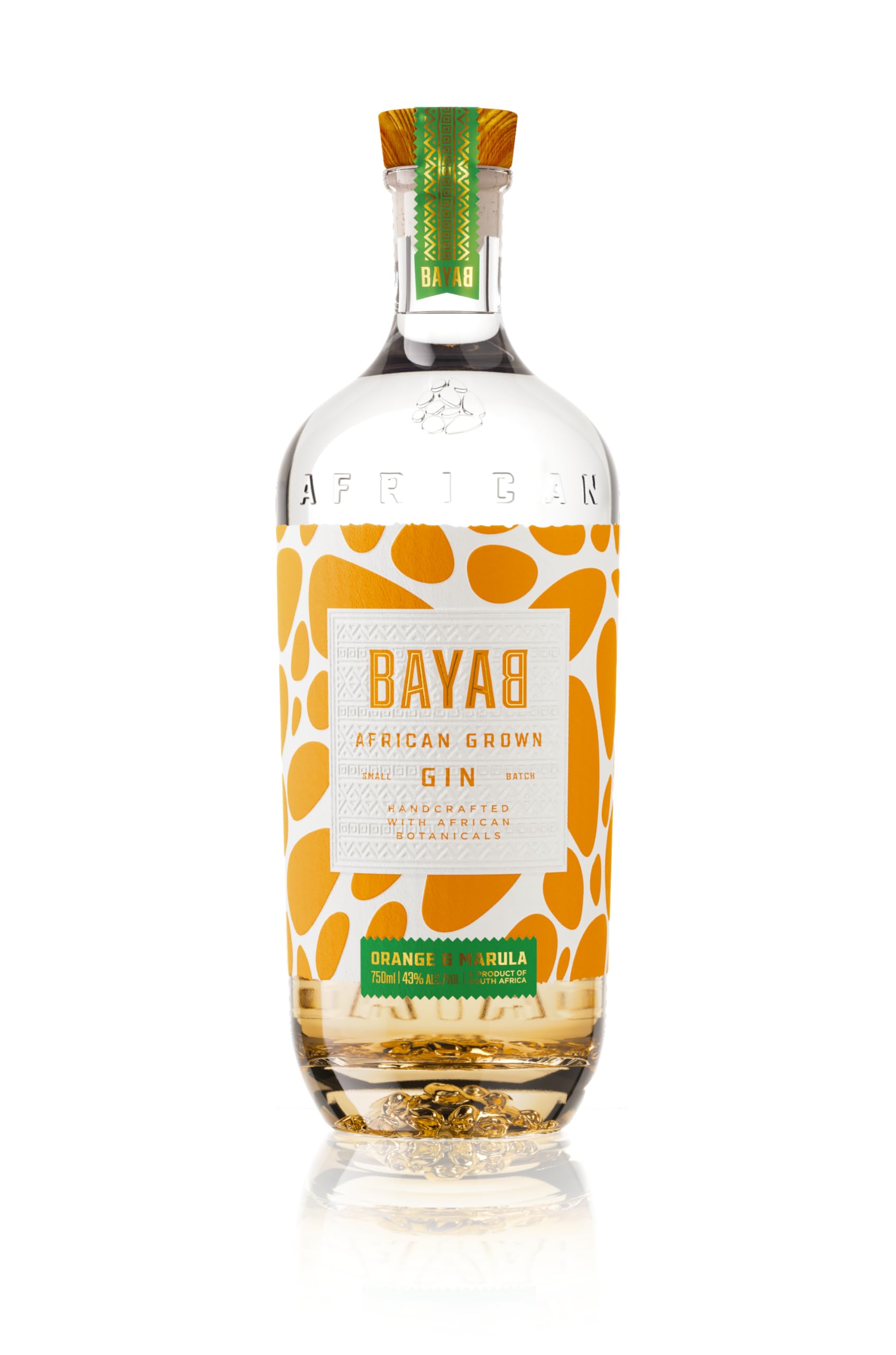 BAYAB African Grown Burnt Orange Small Batch Gin 43% Vol. 0,7l — Gin — Piscosaveur