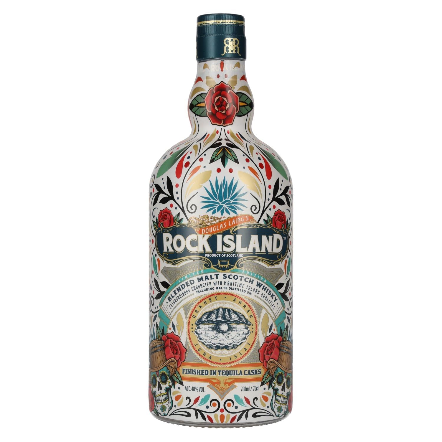 Douglas Laing ROCK ISLAND Tequila Cask Finish Edition Single Malt 48%  — Piscosaveur