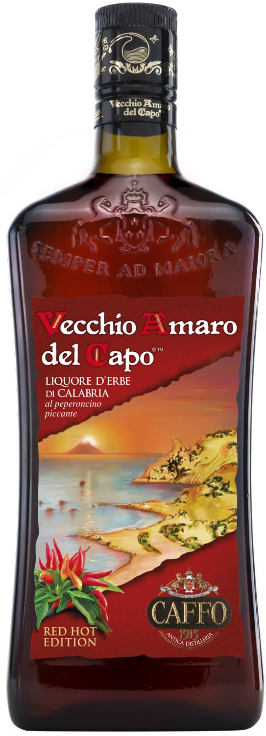 Vecchio Amaro del Capo Caffo Liquore Red Hot Edition 35% Vol. 0,7l