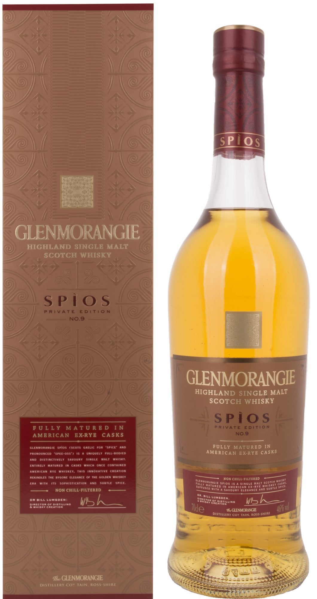 Glenmorangie SPÌOS Highland Single Malt Private Edition No. 9 46% Vol. 0,7l en boîte cadeau