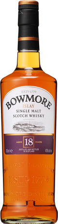 Bowmore 18 Years Old Islay Single Malt Scotch Whisky 43% Vol. 0,7l en  — Piscosaveur