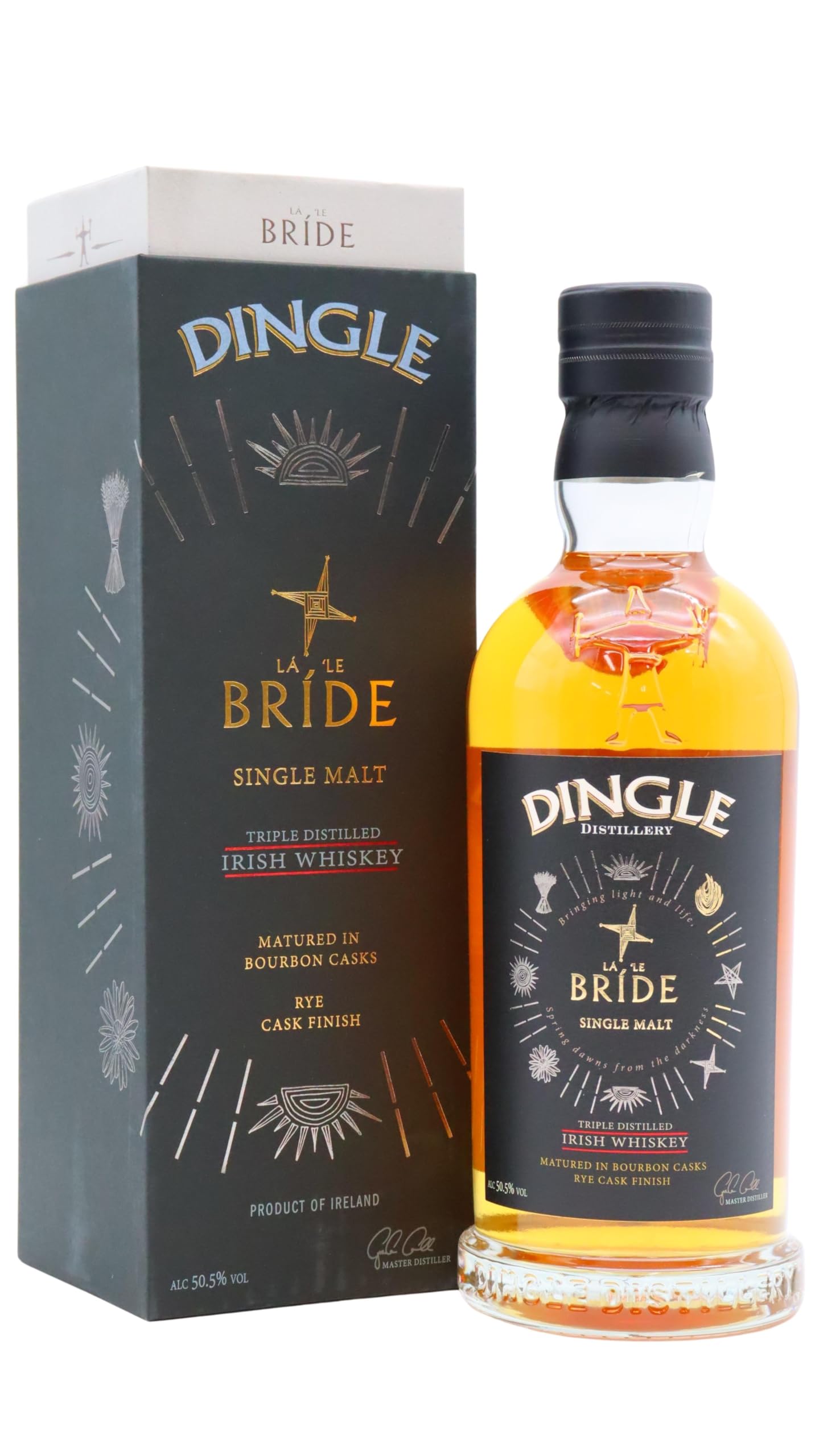 Dingle LÁ 'LE BRÍDE Single Malt Irish Whiskey Triple Distilled 50,5% V — Piscosaveur