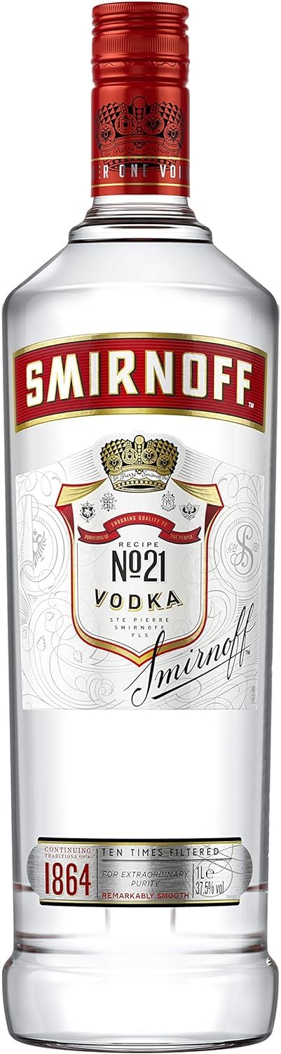 Smirnoff No. 21 Vodka 37,5% Vol. 1l — Piscosaveur