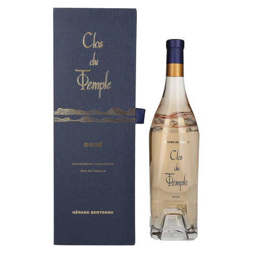 Gérard Bertrand Clos du Temple Rosé 2022 14% Vol. 0,75l en boîte cadea — Piscosaveur