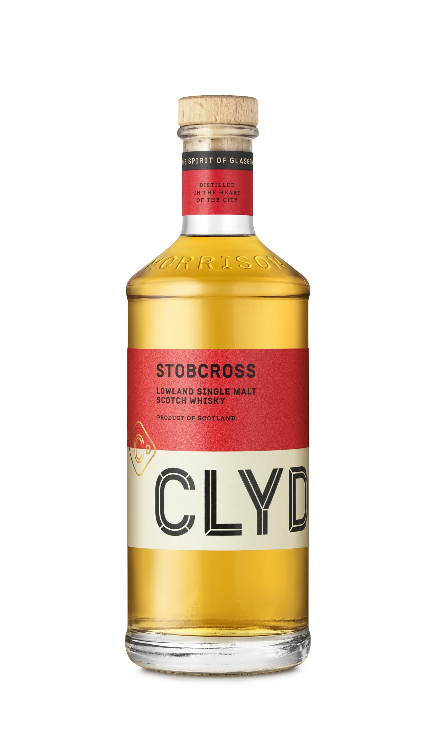 Clydeside STOBCROSS Lowland Single Malt 46% Vol. 0,7l en boîte cadeau — Piscosaveur
