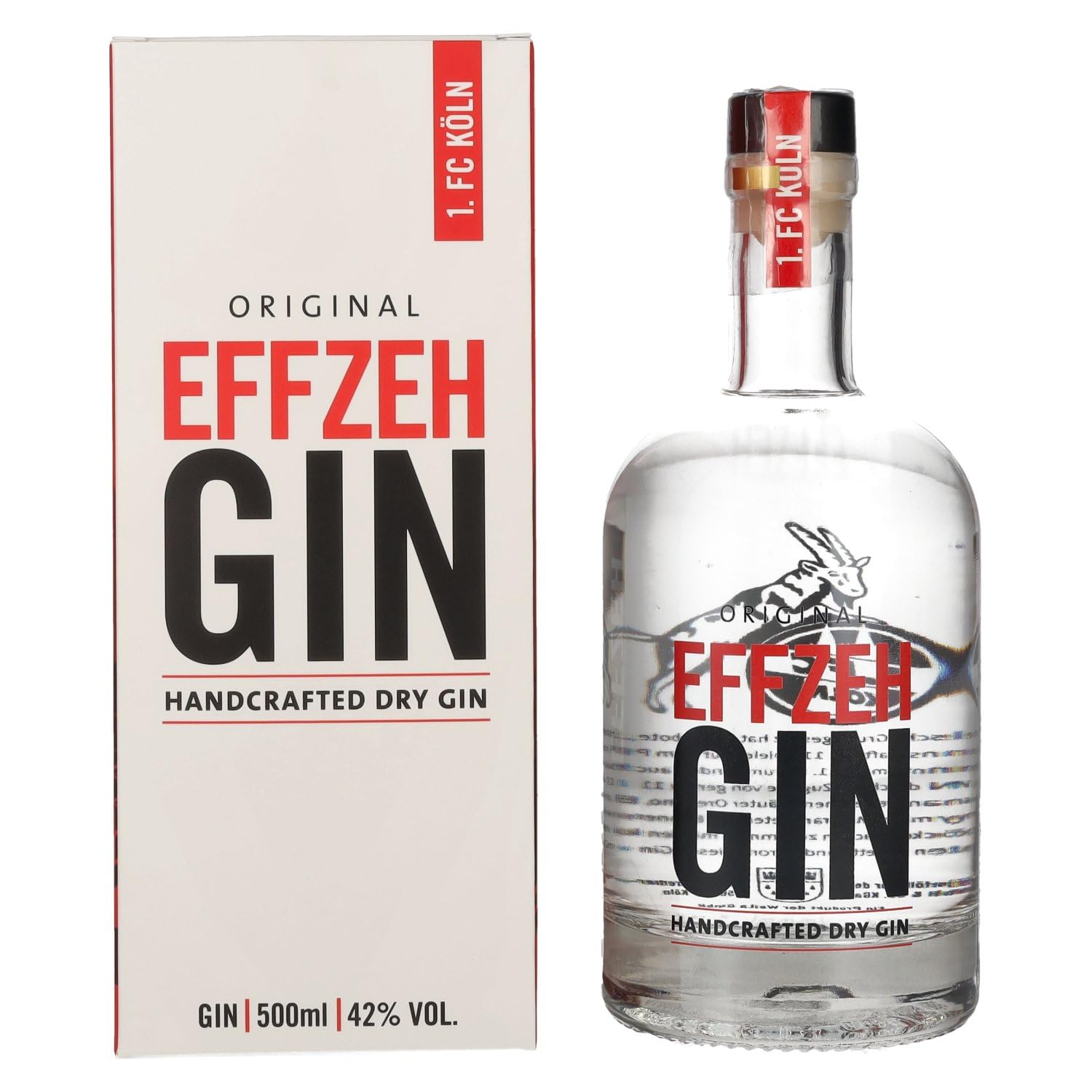 EFFZEH Original Handcrafted Dry Gin 42% Vol. 0,5l — Piscosaveur