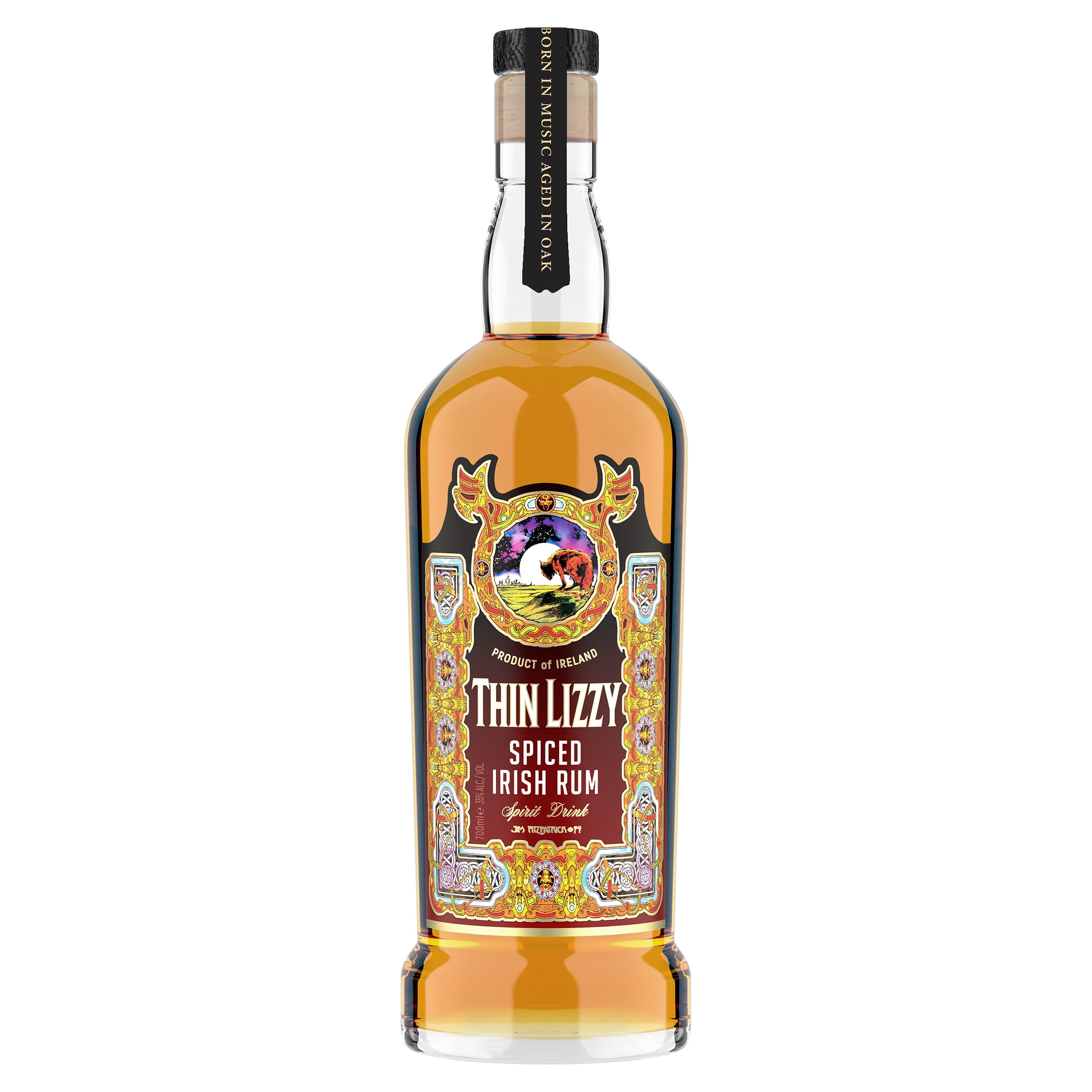 Thin Lizzy Spiced Irish Rum Spirit Drink 35% Vol. 0,7l