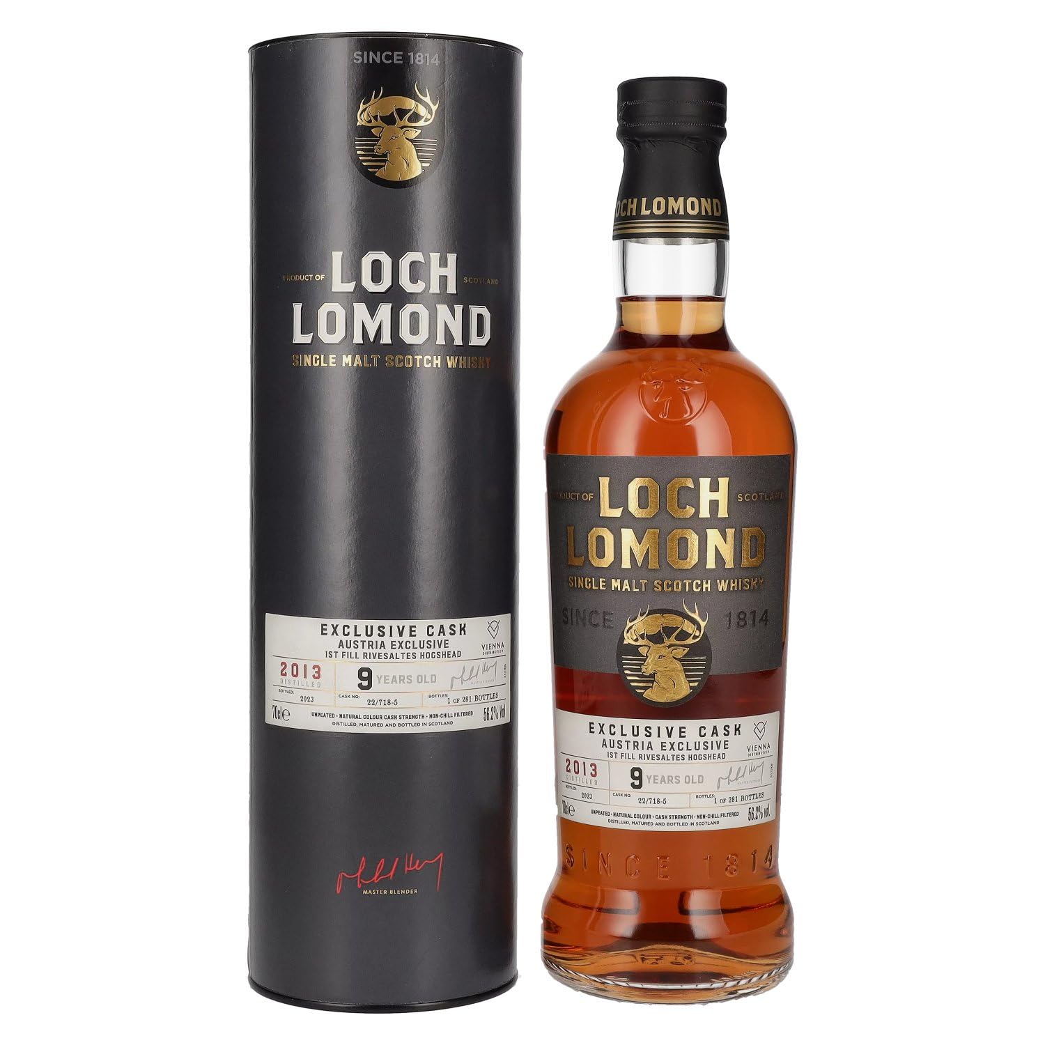 Loch Lomond 9 Years Old RIVESALTES Austria Exclusive Cask 2013 56,2% V — Piscosaveur