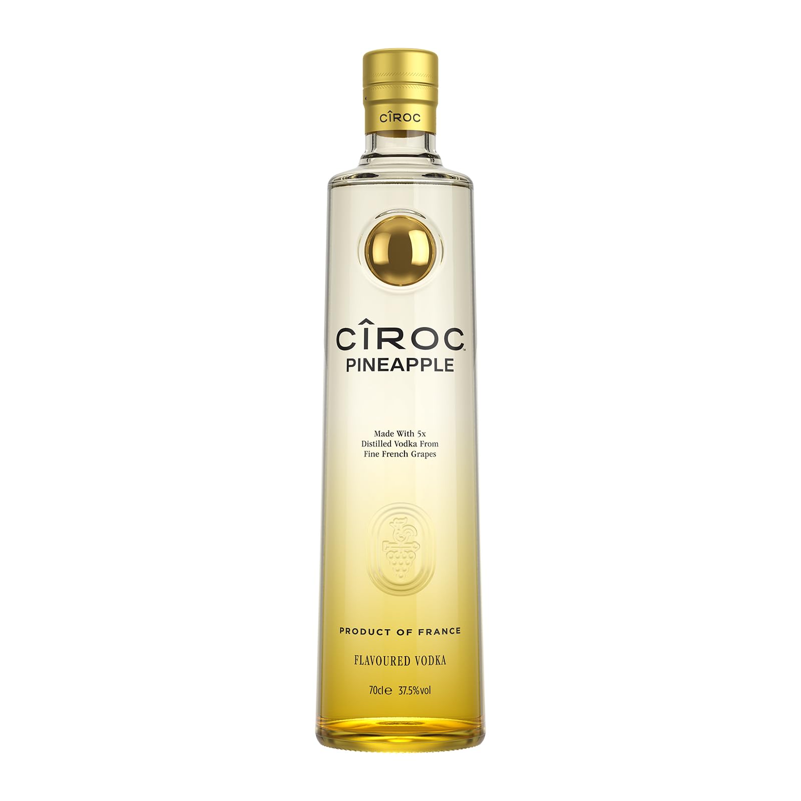 Cîroc PINEAPPLE Flavoured Vodka 37,5% Vol. 0,7l — Piscosaveur
