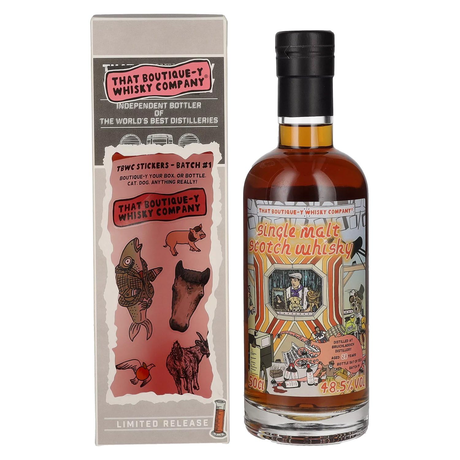 That Boutique-y Whisky Company BRUICHLADDICH 28 Years Old Batch 19 48, — Piscosaveur