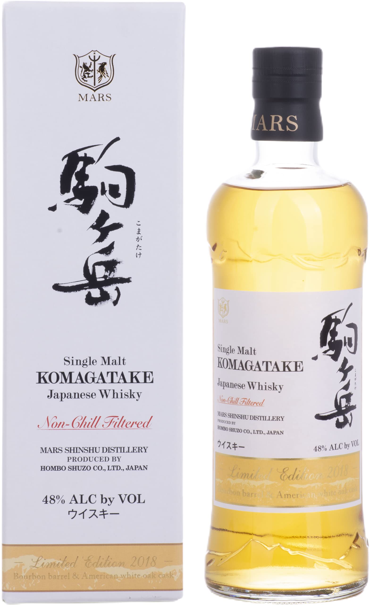 Mars KOMAGATAKE Single Malt Japanese Whisky Limited Edition 2018 48% V — Piscosaveur