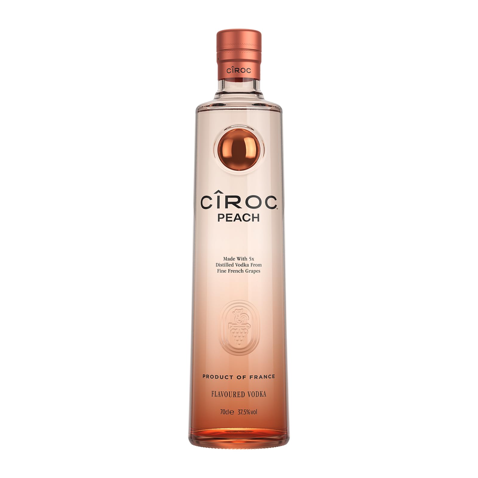 Cîroc PEACH Flavoured Vodka 37,5% Vol. 0,7l — Piscosaveur