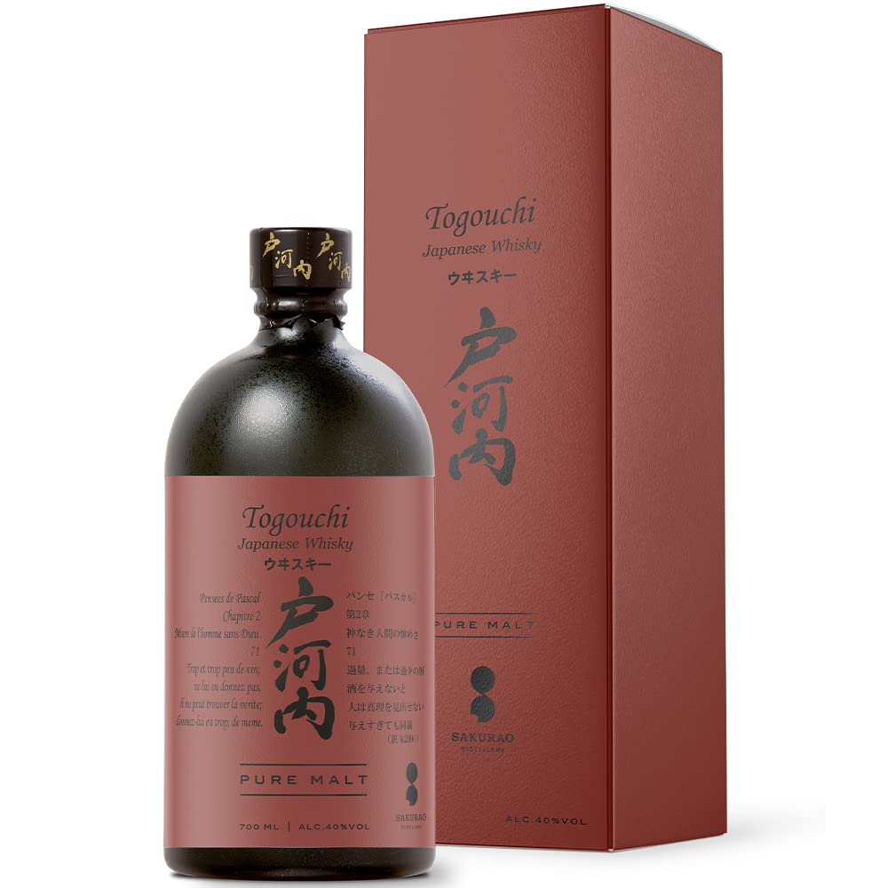 Togouchi PURE MALT Japanese Whisky 40% Vol. 0,7l en boîte cadeau — Piscosaveur