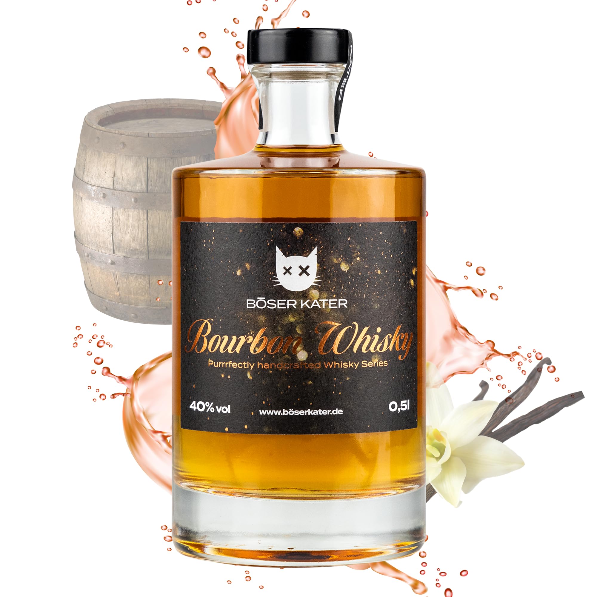BÖSER KATER Bourbon Whisky 40% Vol. 0,5l — Piscosaveur