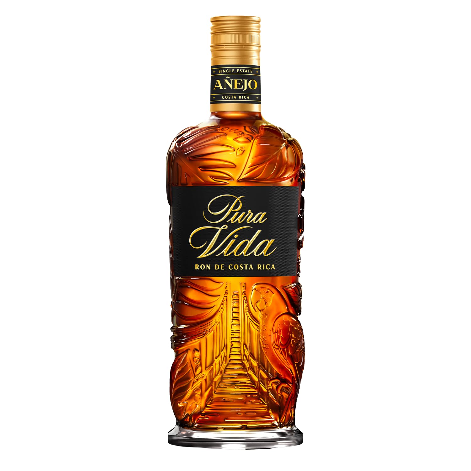 Pura Vida Añejo Single Estate Rum 37,5% Vol. 0,7l — Piscosaveur