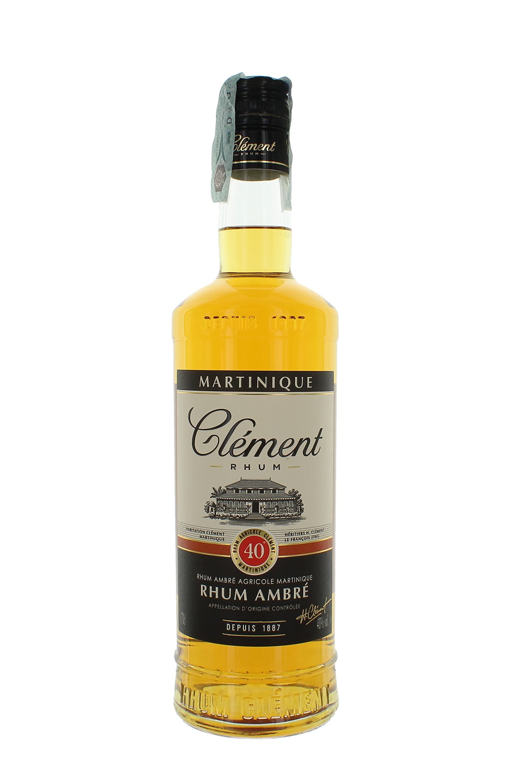 Clément Rhum Agricole Ambré 40% Vol. 0,7l — Piscosaveur