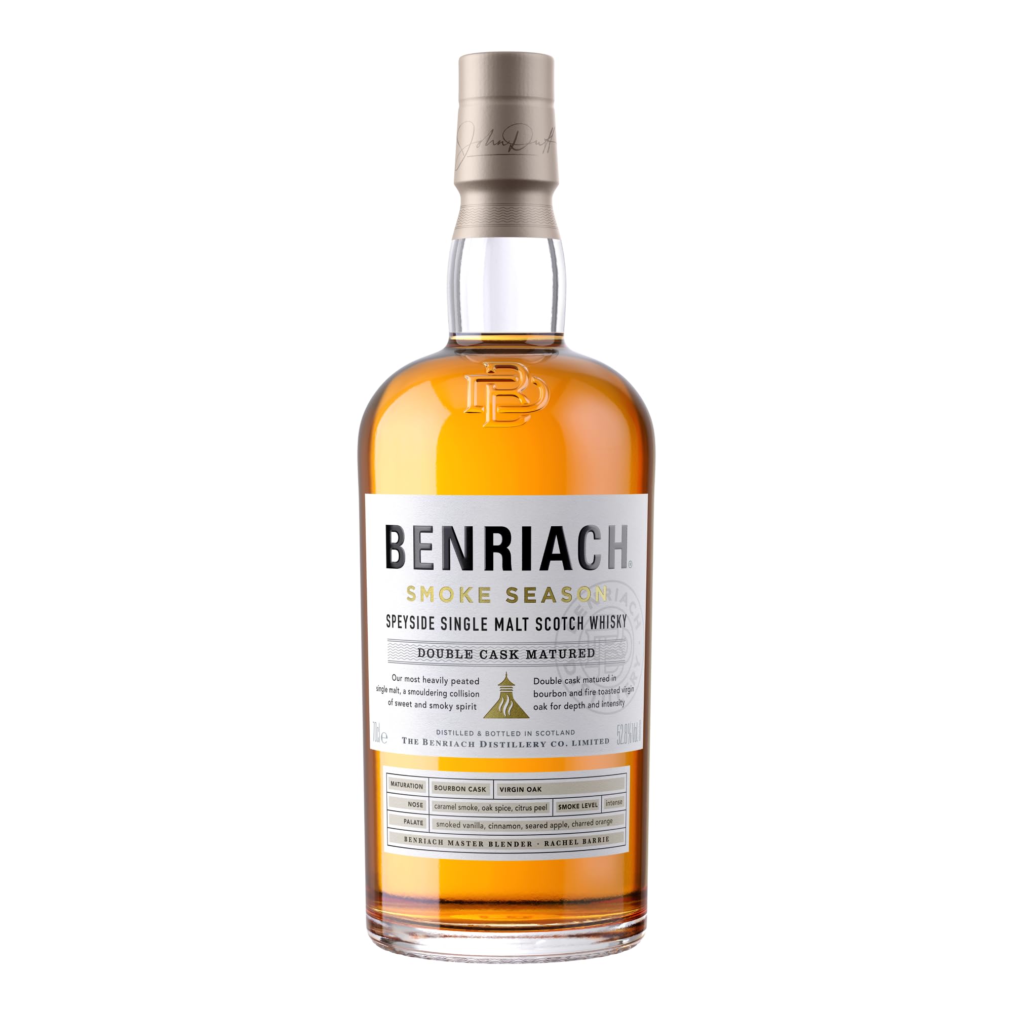 Benriach SMOKE SEASON Double Cask Matured Speyside Single Malt 52,8% V — Piscosaveur