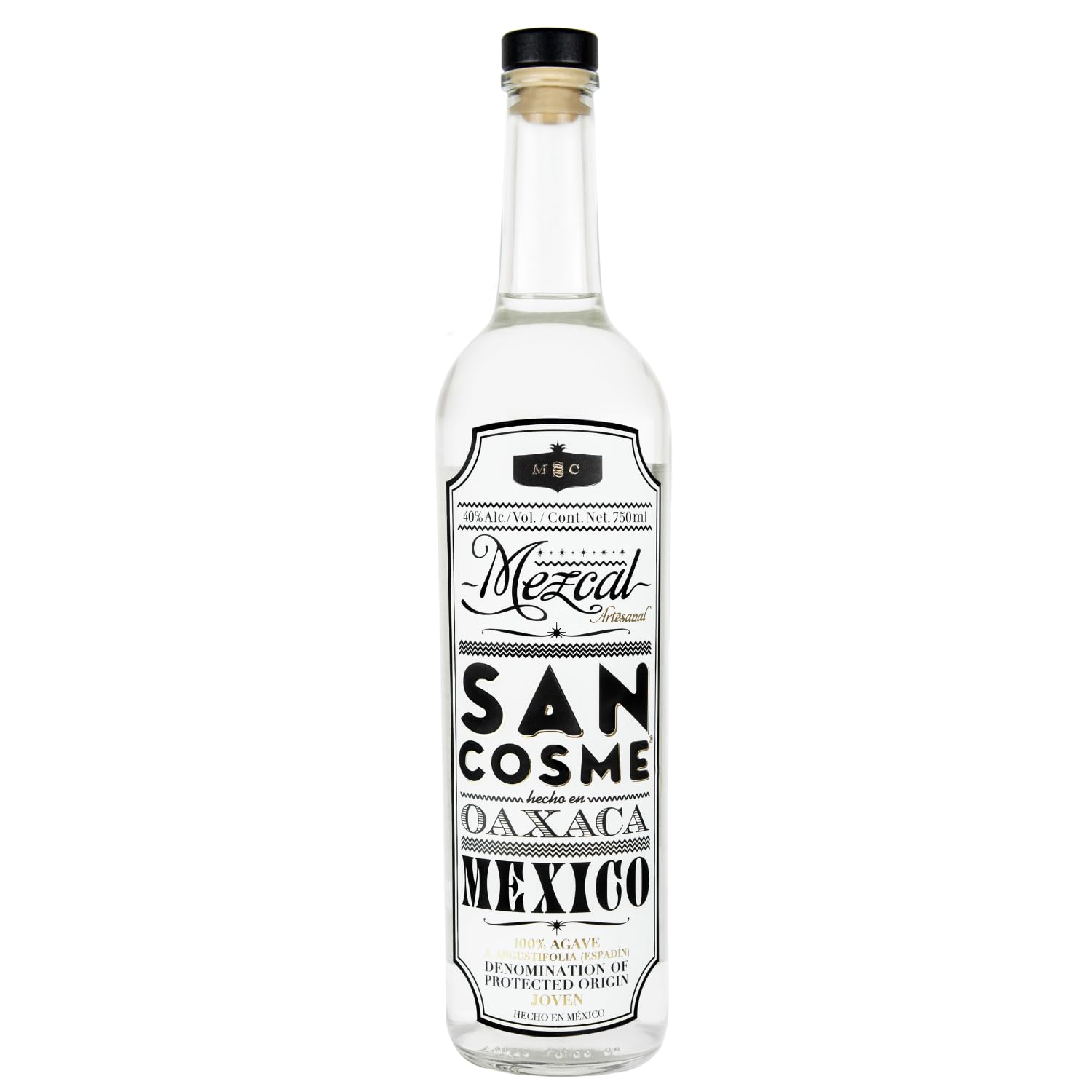 San Cosme Oaxaca Mexico Mezcal Joven 100% Agave 40% Vol. 0,7l — Piscosaveur