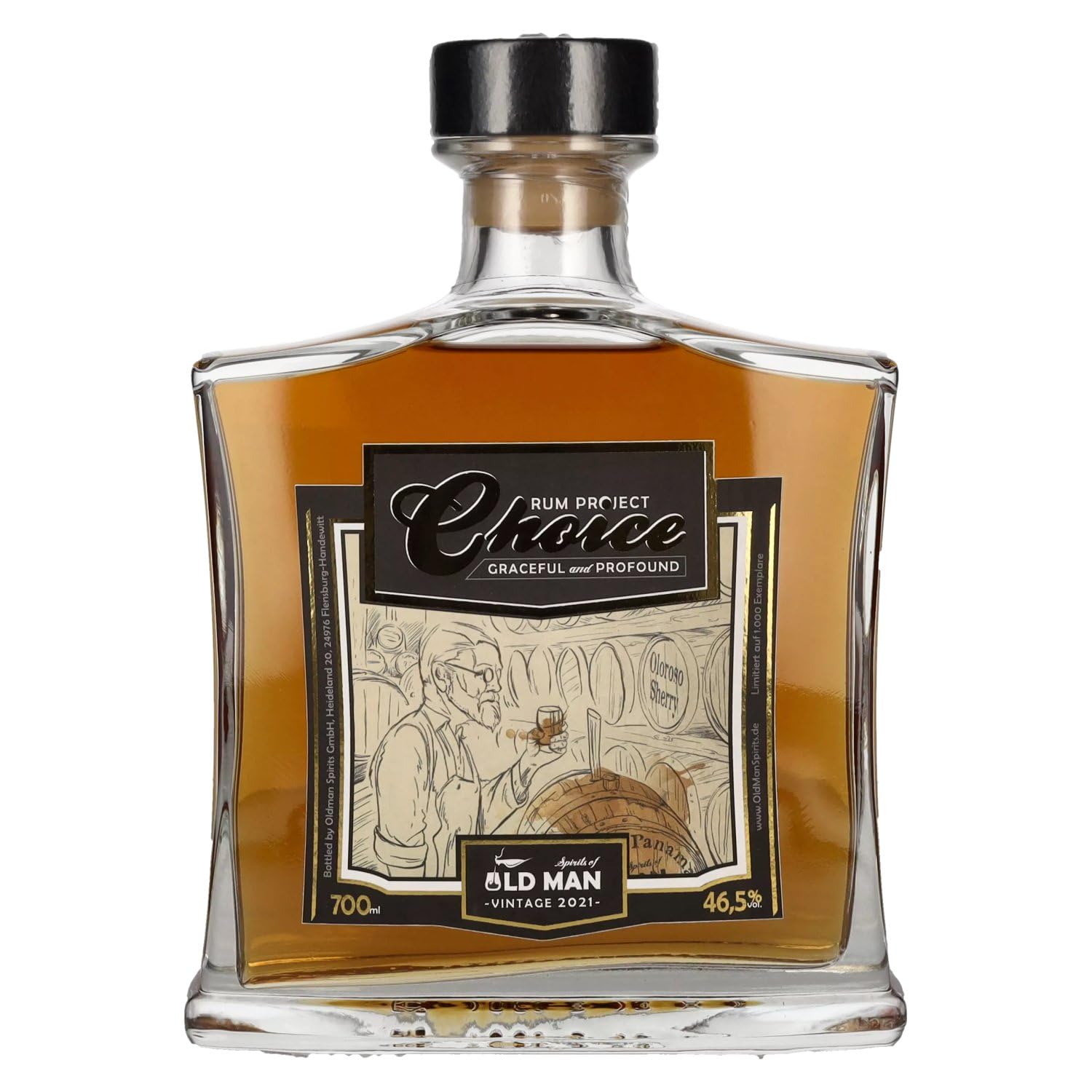 Old Man Rum Project CHOICE Vintage 2021 46,5% Vol. 0,7l — Piscosaveur