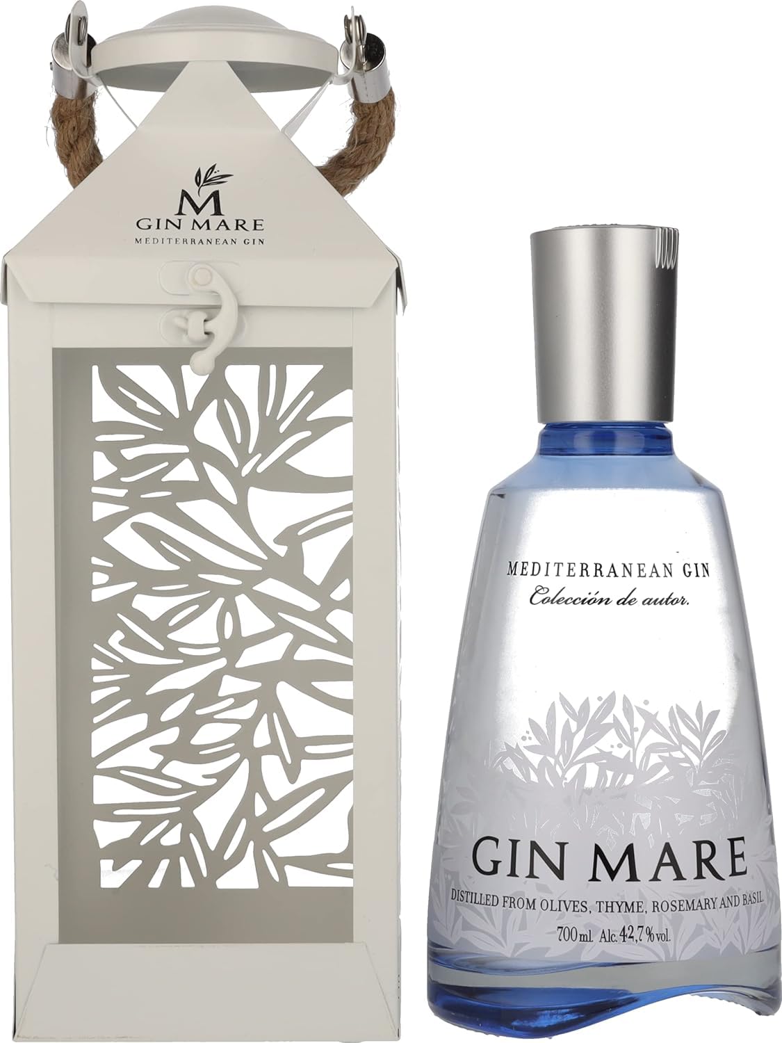 Gin Mare Mediterranean Gin 42,7% Vol. 0,7l Lantern Limited Edition — Piscosaveur