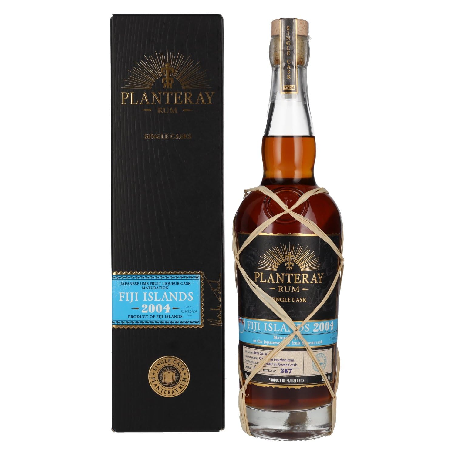 Planteray Rum FIJI 2004 Umeshu Cask Finish 48,6% Vol. 0,7l en boîte cadeau