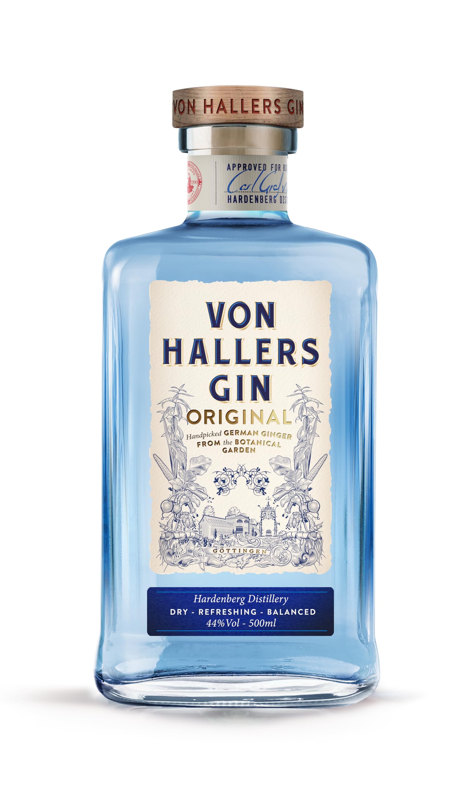 Von Hallers Gin 44% Vol. 0,5l
