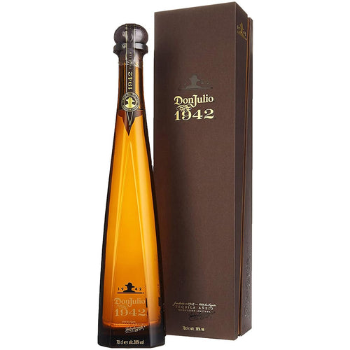 Don Julio 1942 Tequila Añejo 100% Agave 38% Vol. 0,7l en boîte cadeau — Piscosaveur