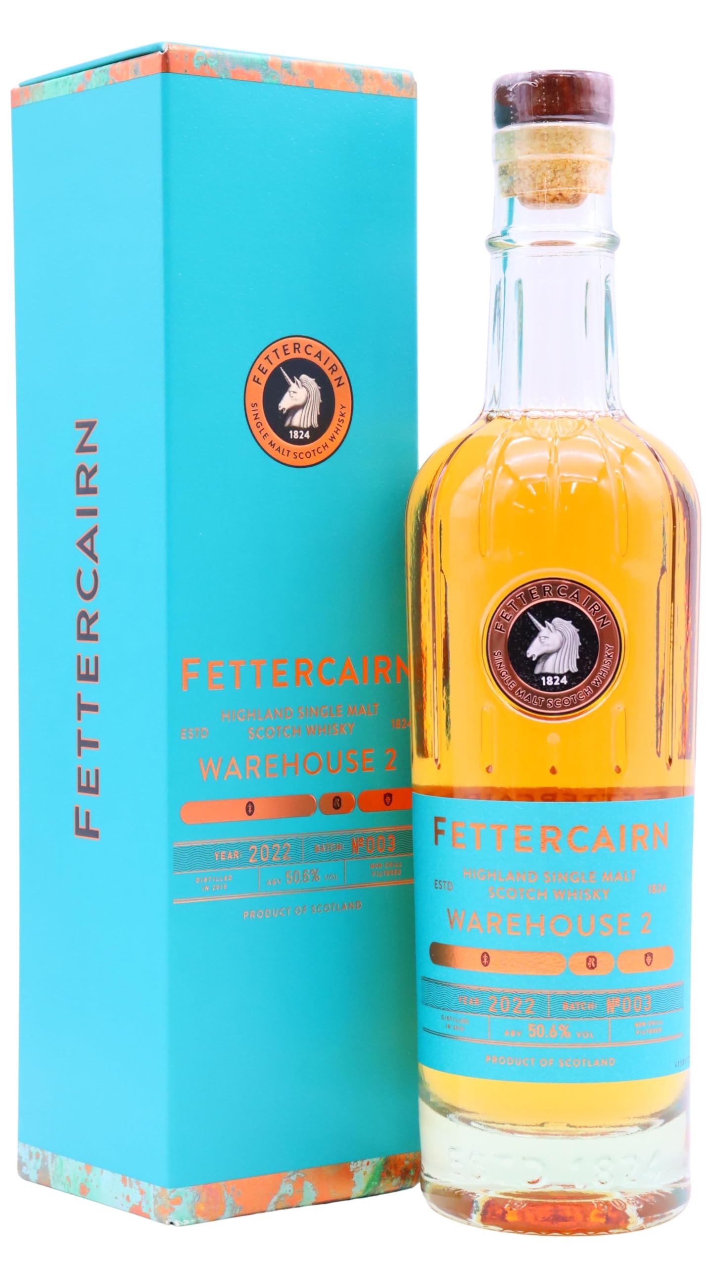 Fettercairn WAREHOUSE 2 Batch No. 003 50,6% Vol. 0,7l en boîte cadeau — Piscosaveur