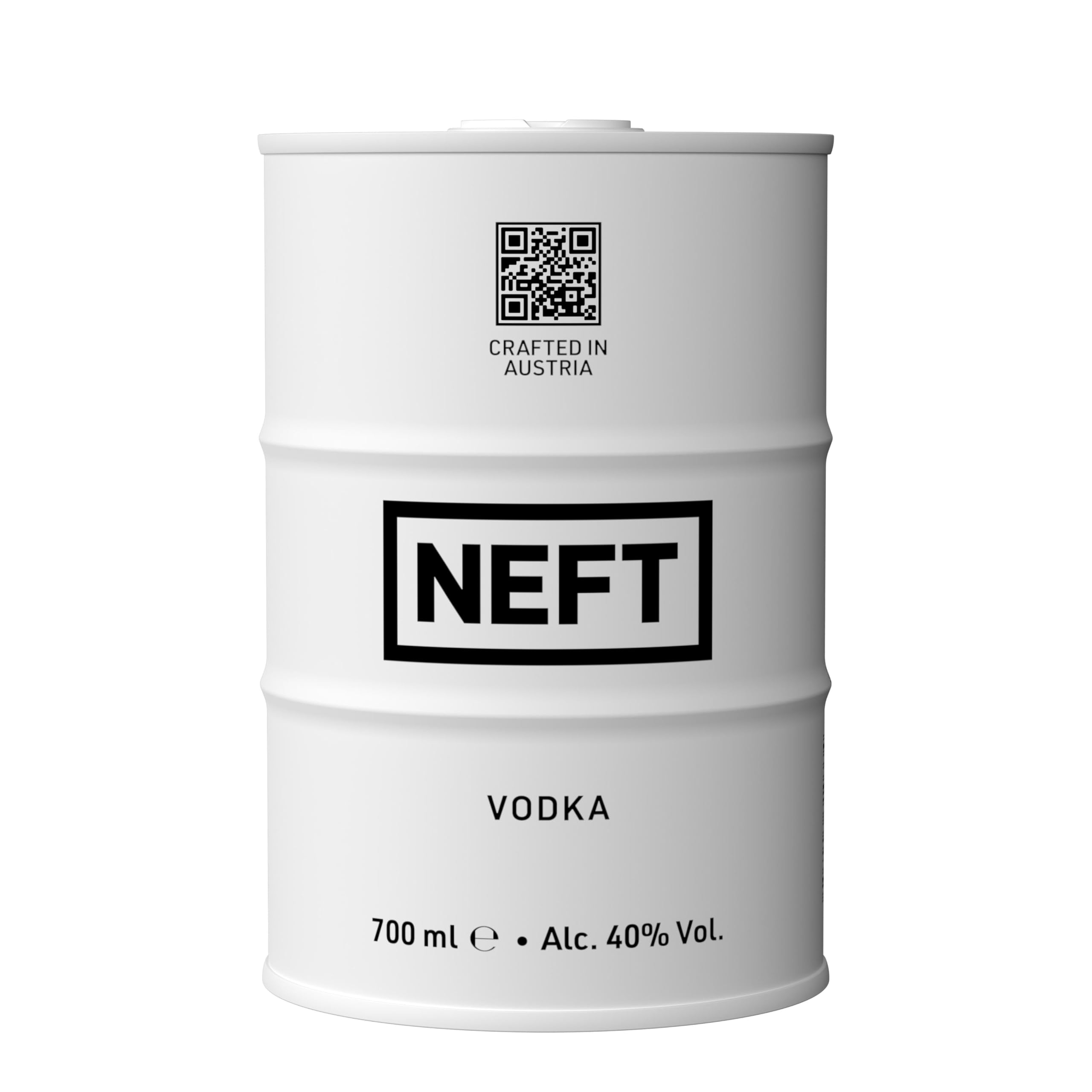 NEFT Vodka White Barrel 40% Vol. 0,7l — Piscosaveur