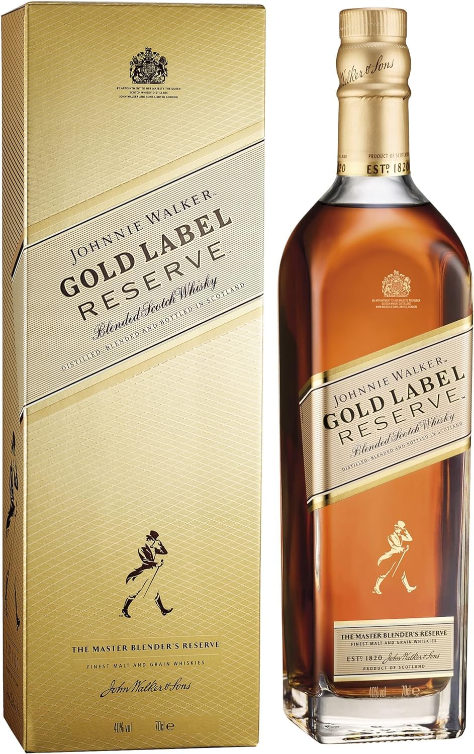 Johnnie Walker GOLD LABEL Reserve 40% Vol. 0,7l en boîte cadeau — Piscosaveur