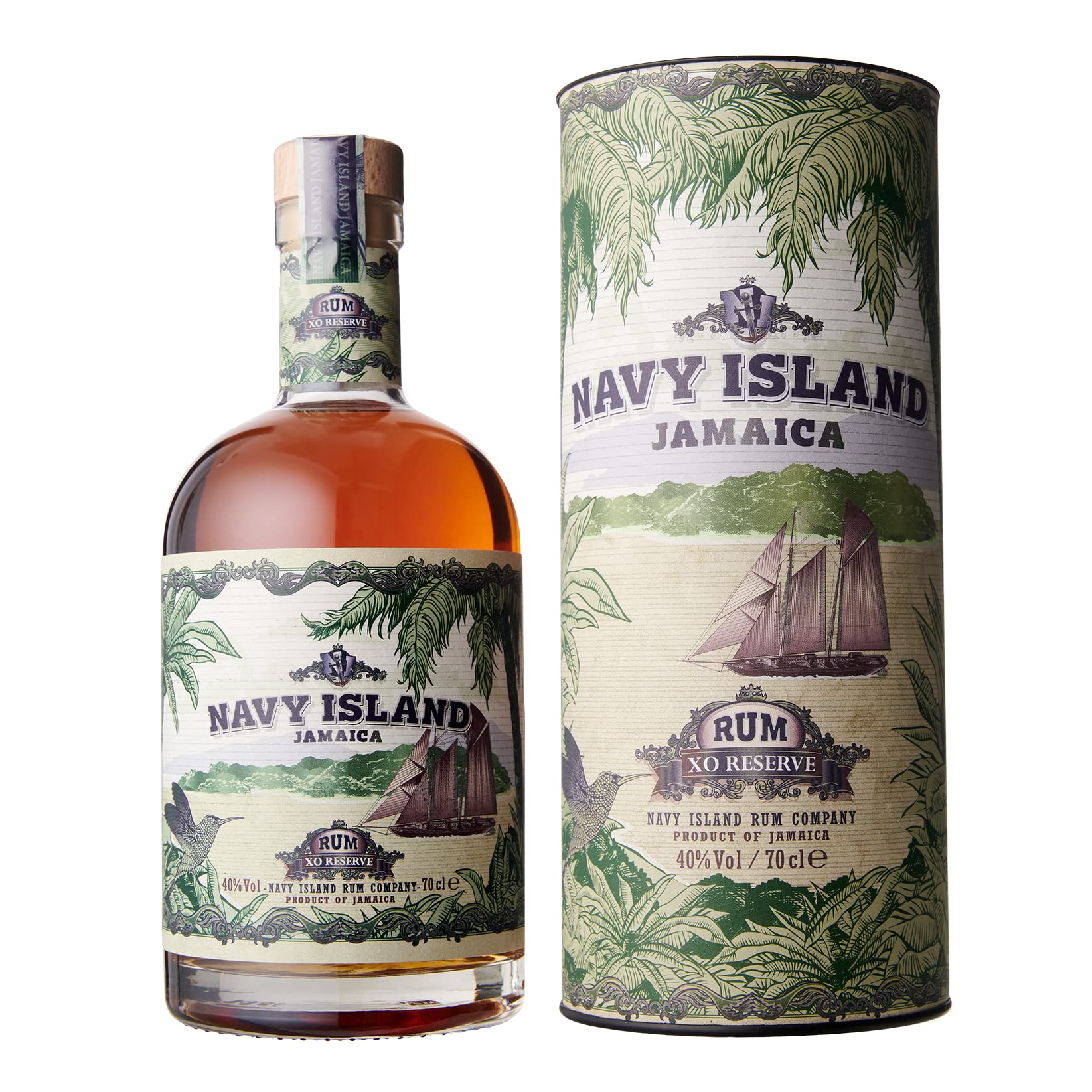 Navy Island JAMAICA XO Reserve Rum 40% Vol. 0,7l en boîte cadeau — Piscosaveur
