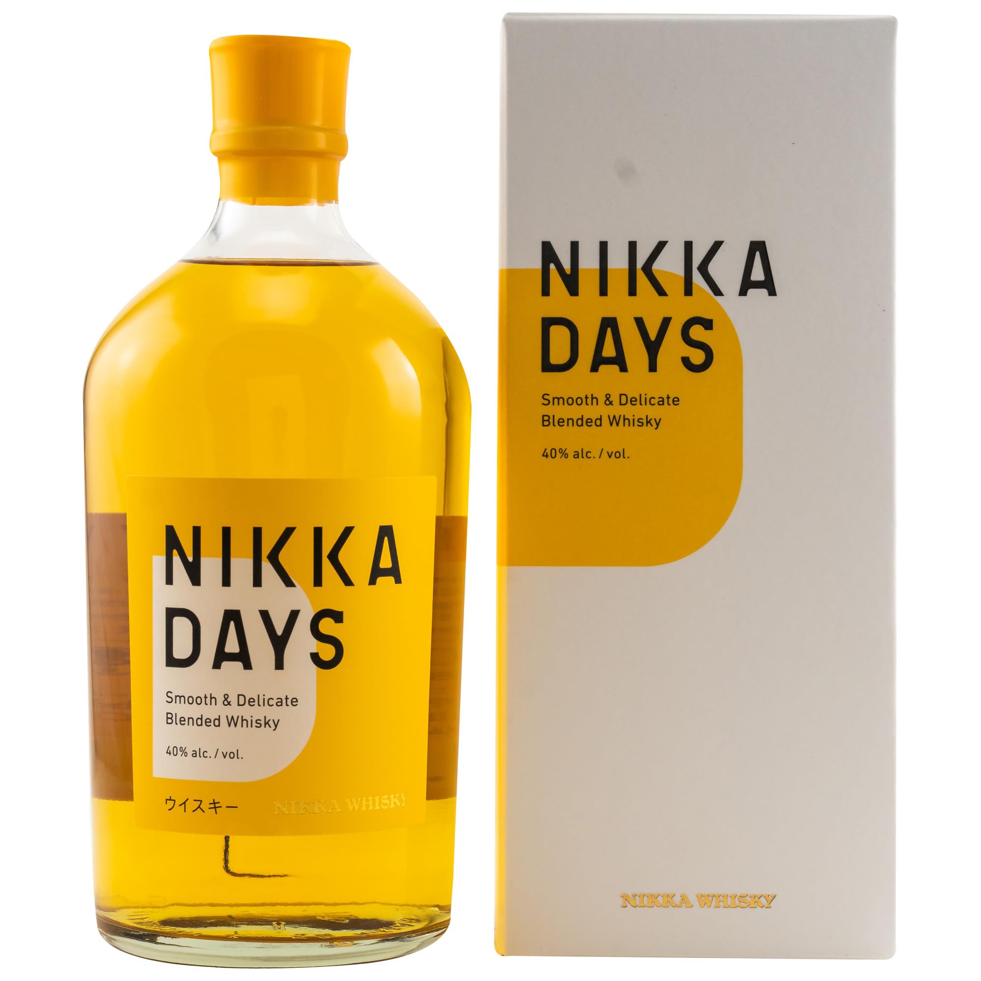 Nikka DAYS Smooth & Delicate Blended Whisky 40% Vol. 0,7l en boîte cad — Piscosaveur
