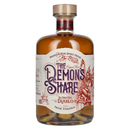 The Demon's Share El Oro Del Diablo Premium Rum Spirit Drink 40% Vol.  — Piscosaveur