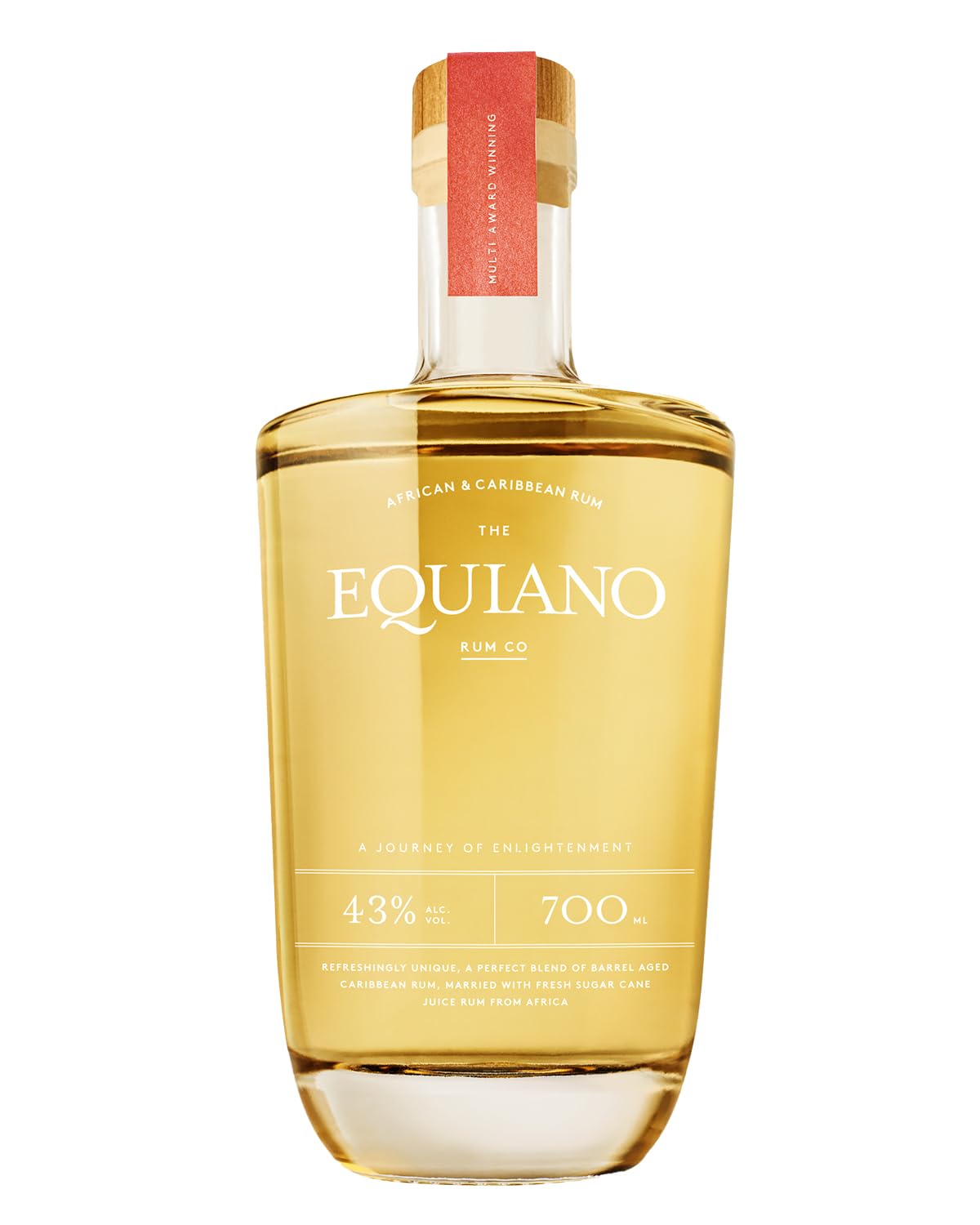 The Equiano Light Rum Co 43% Vol. 0,7l — Piscosaveur