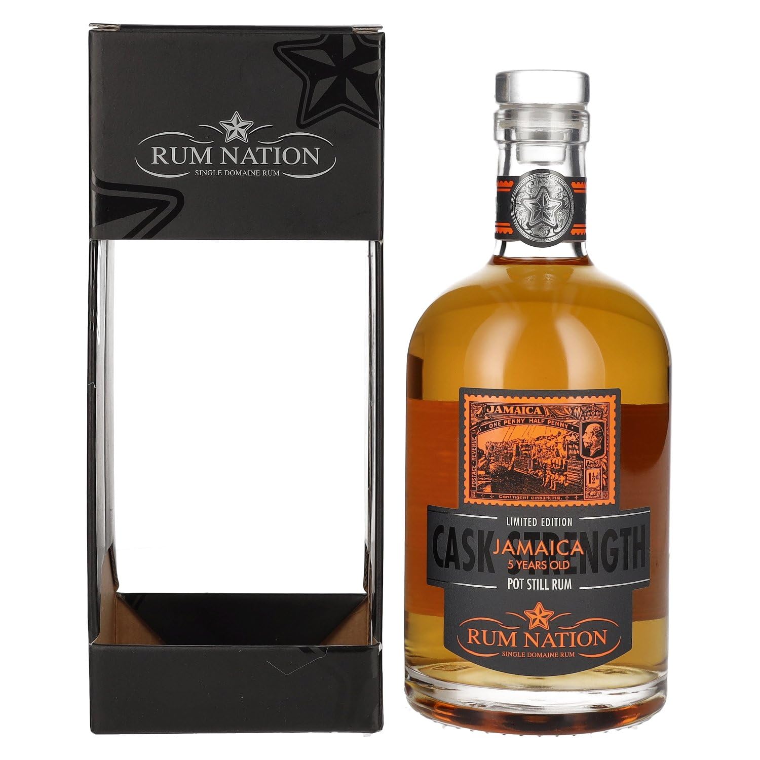 Rum Nation Jamaica 5 Years Old Pot Still Rum Cask Strength Oloroso Cas — Piscosaveur