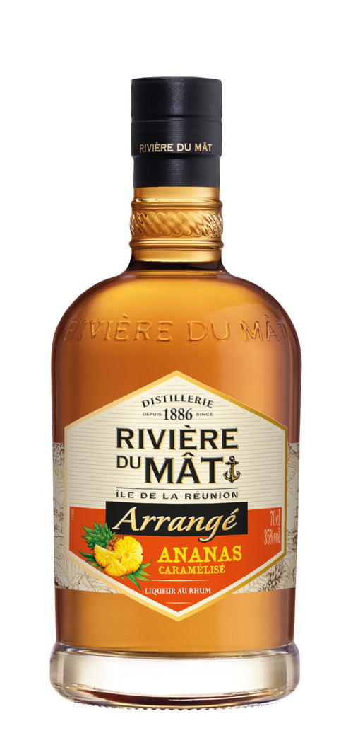 Rivière du Mât Arrangé ANANAS Caramélisé 35% Vol. 0,7l — Piscosaveur