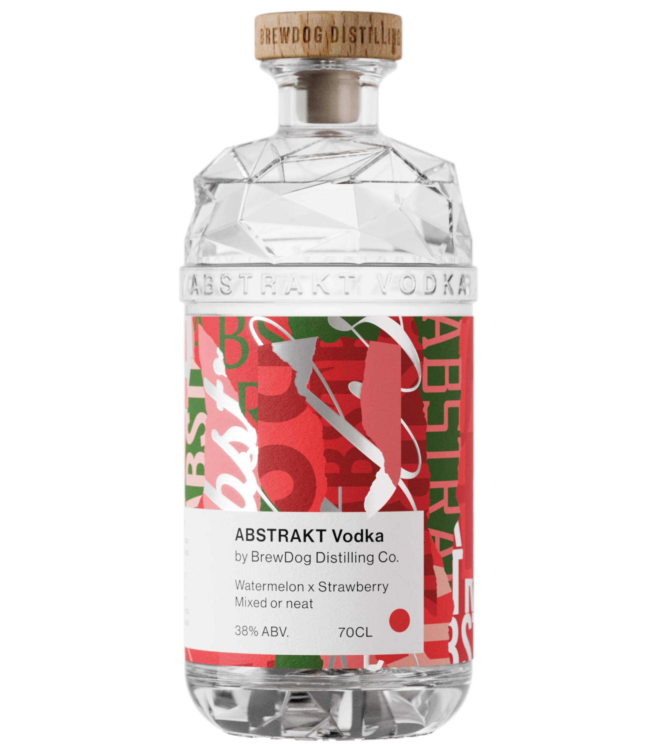 Brewdog ABSTRAKT WATERMELON X STRAWBERRY Vodka 38% Vol. 0,7l — Piscosaveur
