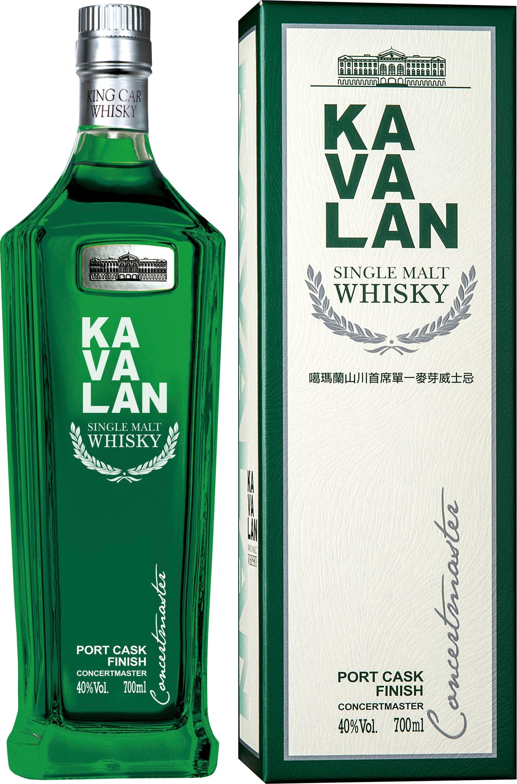 Kavalan CONCERTMASTER Port Cask Finish Single Malt Whisky 40% Vol. 0,7 — Piscosaveur