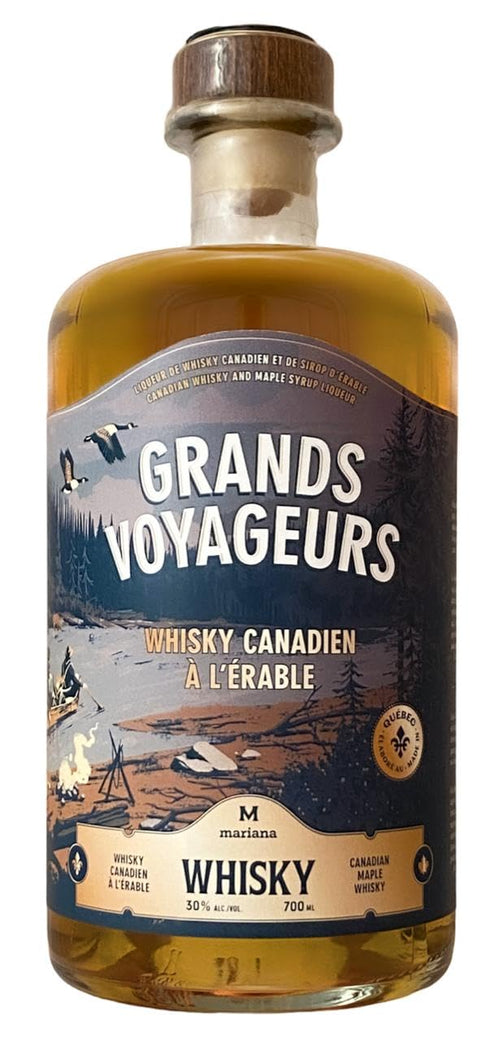 Grands Voyageurs Liqueur de Whisky Canadien À L'Érable 30% Vol. 0,7l — Piscosaveur