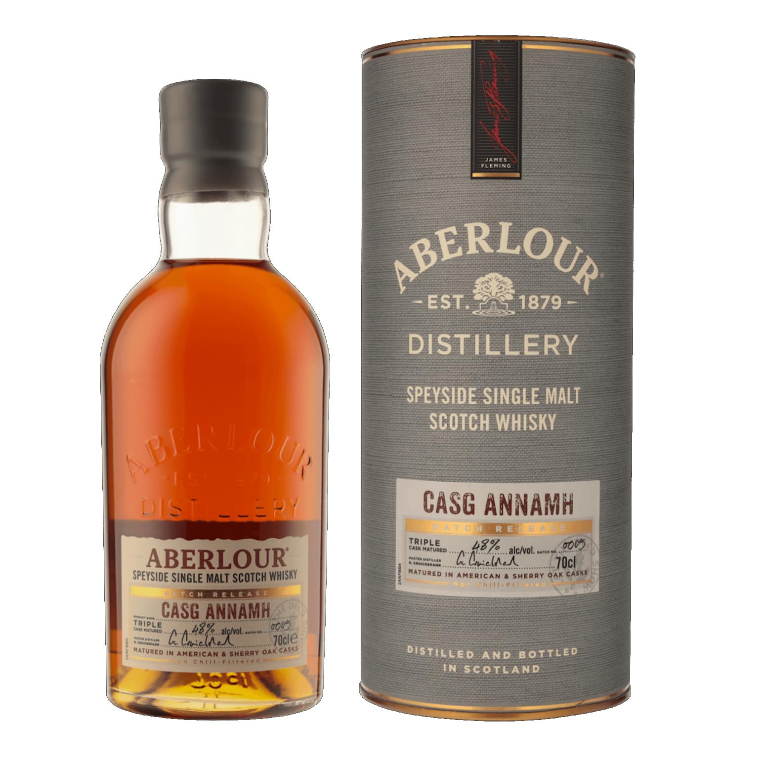 Aberlour CASG ANNAMH Batch Release 011 48% Vol. 0,7l en boîte cadeau — Whisky — Piscosaveur