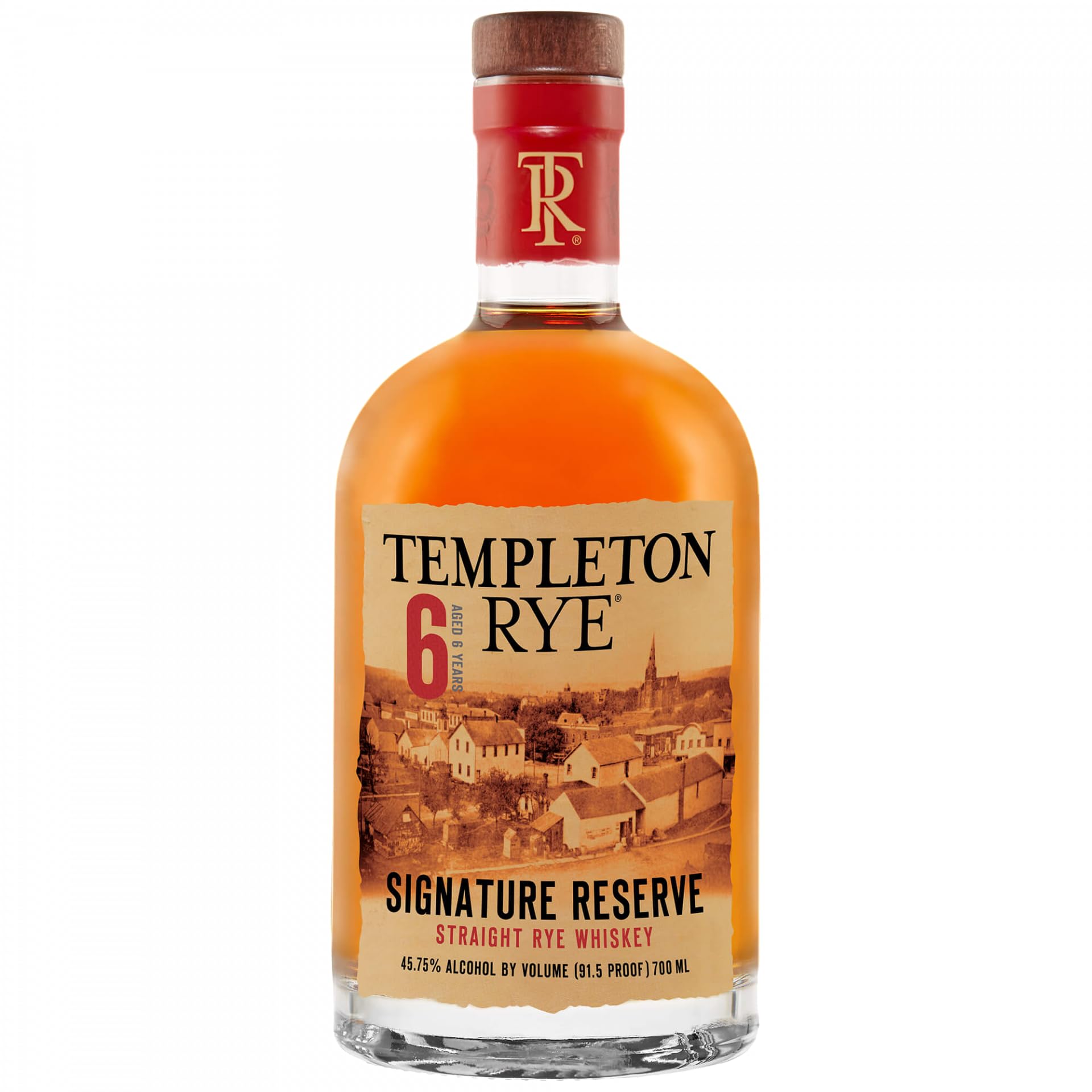 Templeton Rye 6 Years Old Straigth Rye Whiskey 45,8% Vol. 0,7l — Piscosaveur