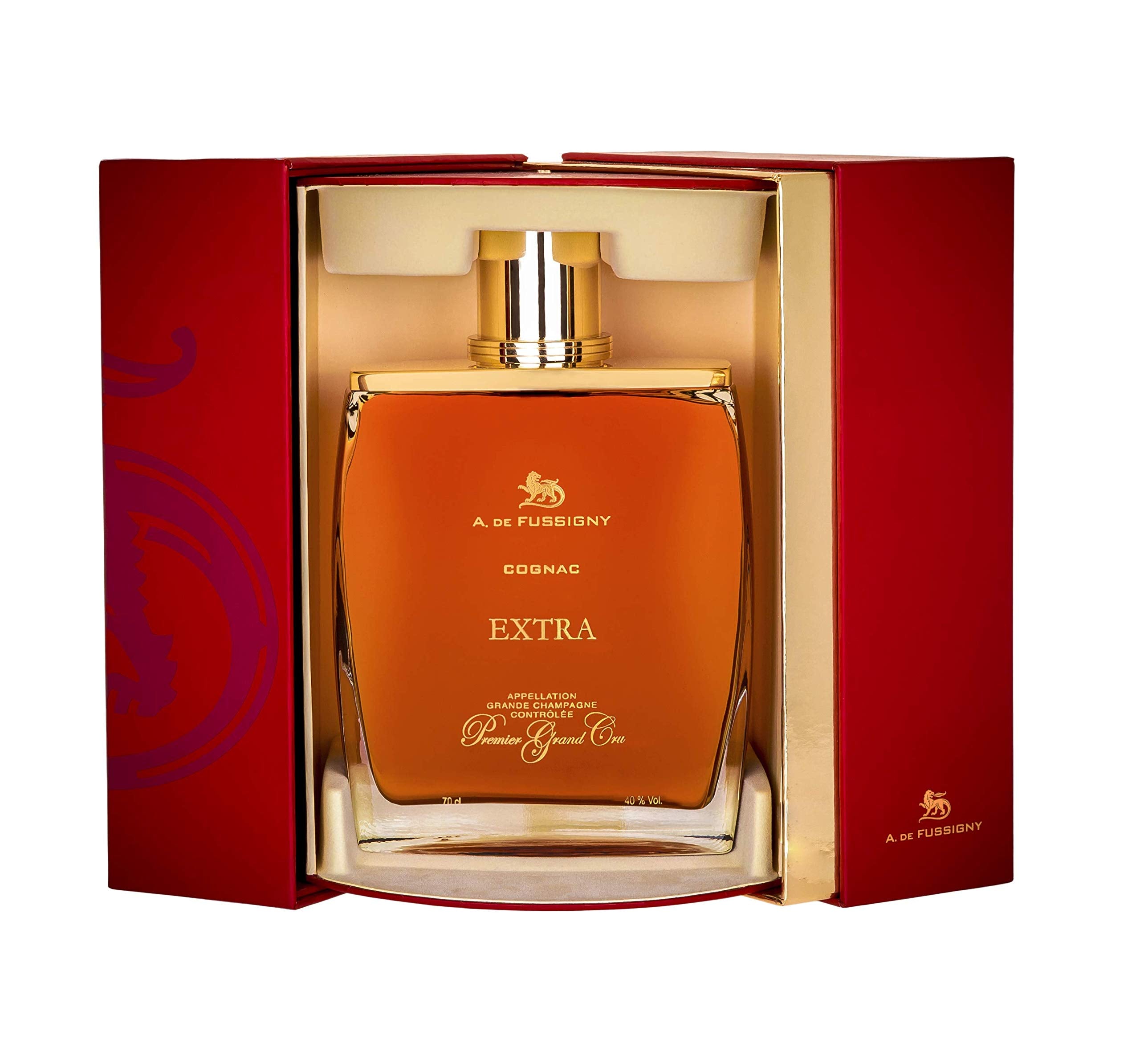 A. de Fussigny EXTRA Premier Grand Cru Cognac 40% Vol. 0,7l en boîte cadeau