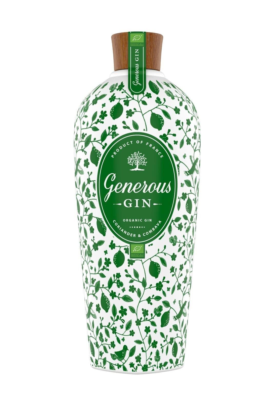 Generous Green CORIANDER & COMBAVA Gin 44% Vol. 0,7l — Piscosaveur