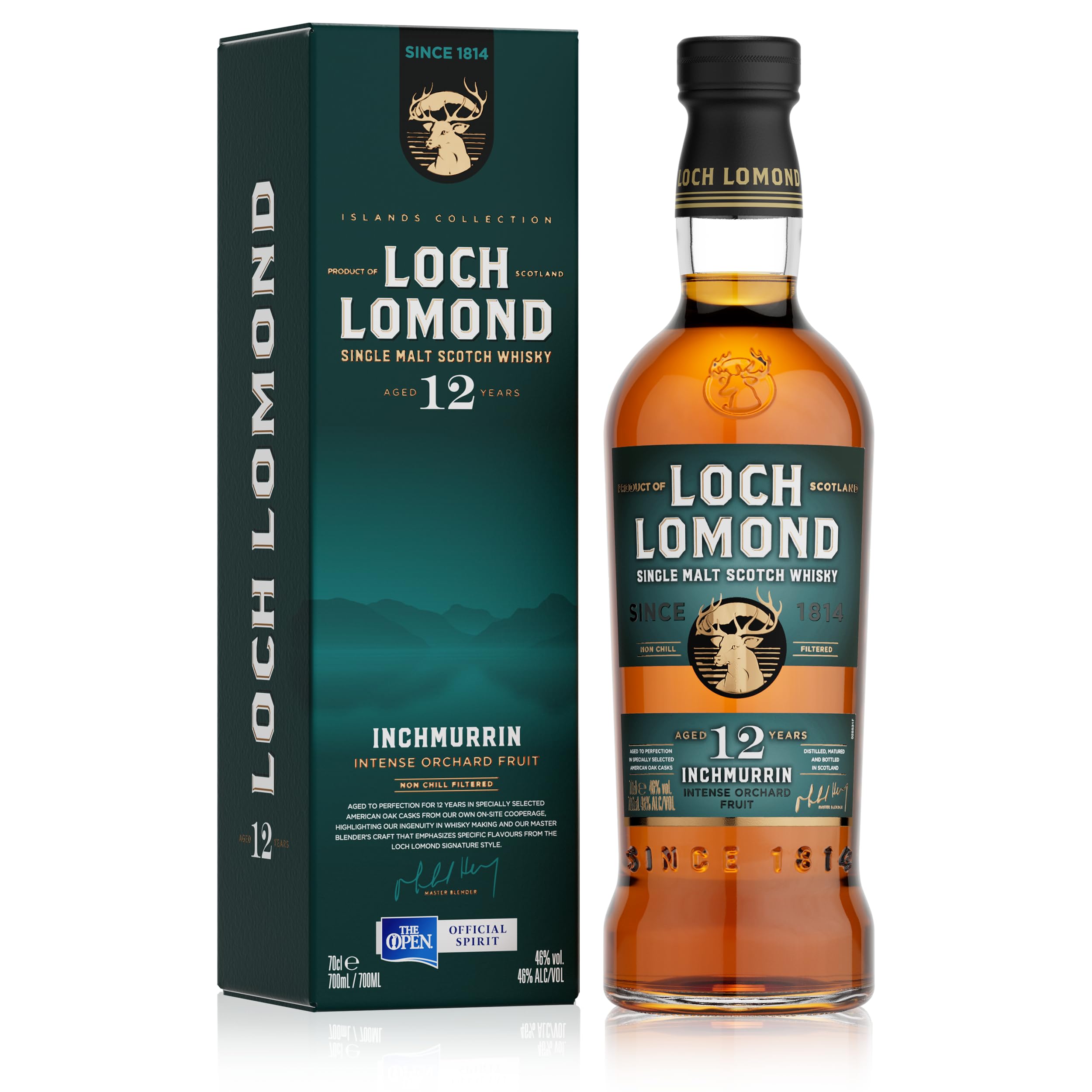 Loch Lomond Inchmurrin 12 Years Old 46% Vol. 0,7l en boîte cadeau — Piscosaveur