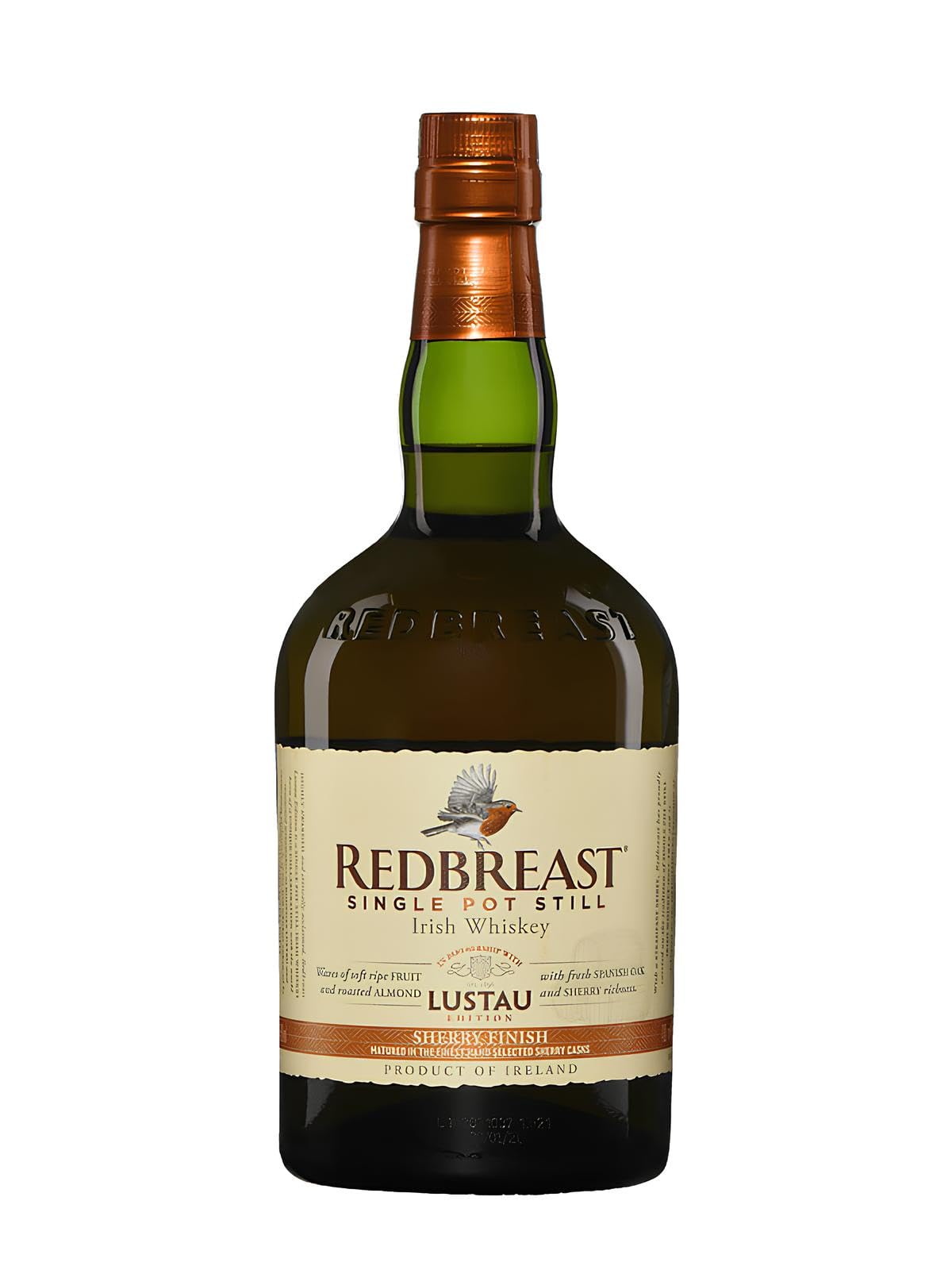 Redbreast Single Pot Still Irish Whiskey LUSTAU EDITION Sherry Finish  — Piscosaveur