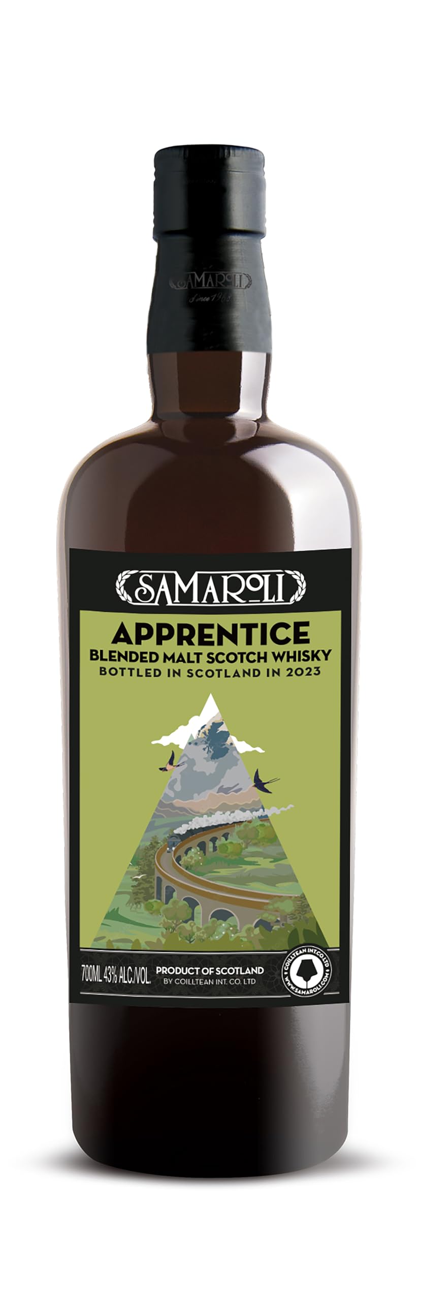 Samaroli APPRENTICE Blended Malt Scotch Whisky 2023 43% Vol. 0,7l en b — Piscosaveur