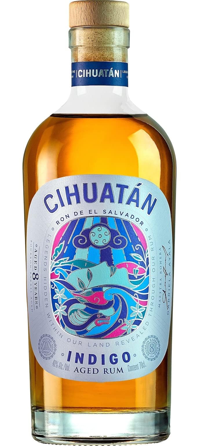 Cihuatán 8 Years INDIGO Rum El Salvador 40% Vol. 0,7l en boîte cadeau — Piscosaveur